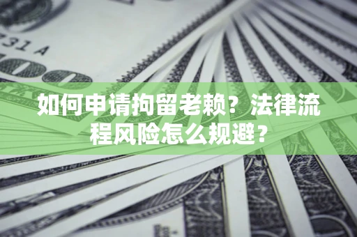 北京如何申请拘留老赖？法律流程风险怎么规避？