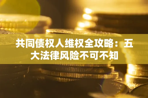 北京共同债权人维权全攻略：五大法律风险不可不知