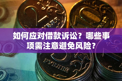 北京如何应对借款诉讼？哪些事项需注意避免风险？