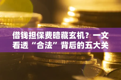 北京借钱担保费暗藏玄机？一文看透“合法”背后的五大关键陷阱
