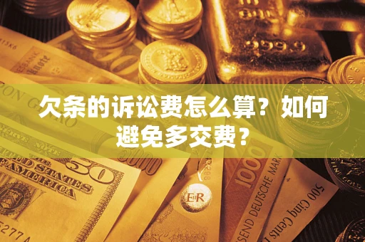 北京欠条的诉讼费怎么算？如何避免多交费？