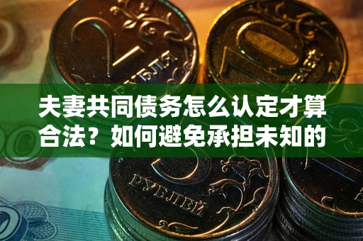 北京夫妻共同债务怎么认定才算合法？如何避免承担未知的债务风险？