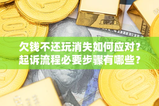 北京欠钱不还玩消失如何应对？起诉流程必要步骤有哪些？